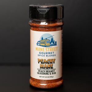 Peach Brandy Seasoning & Rub:  Peachy Mane