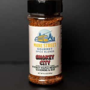 Whiskey Maple Mesquite Steak Seasoning:  Smokey City
